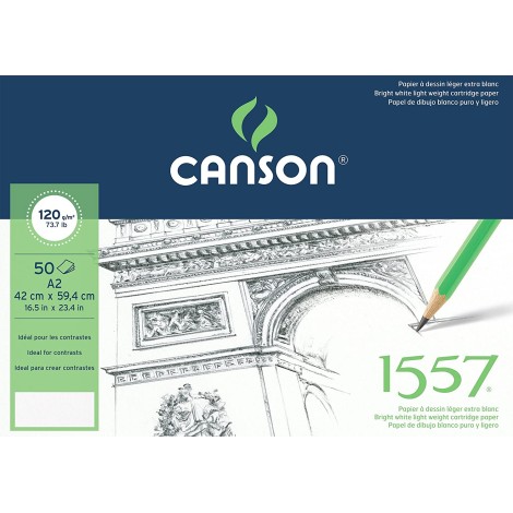 Canson 1557 pad 120 g \ A2 | canson