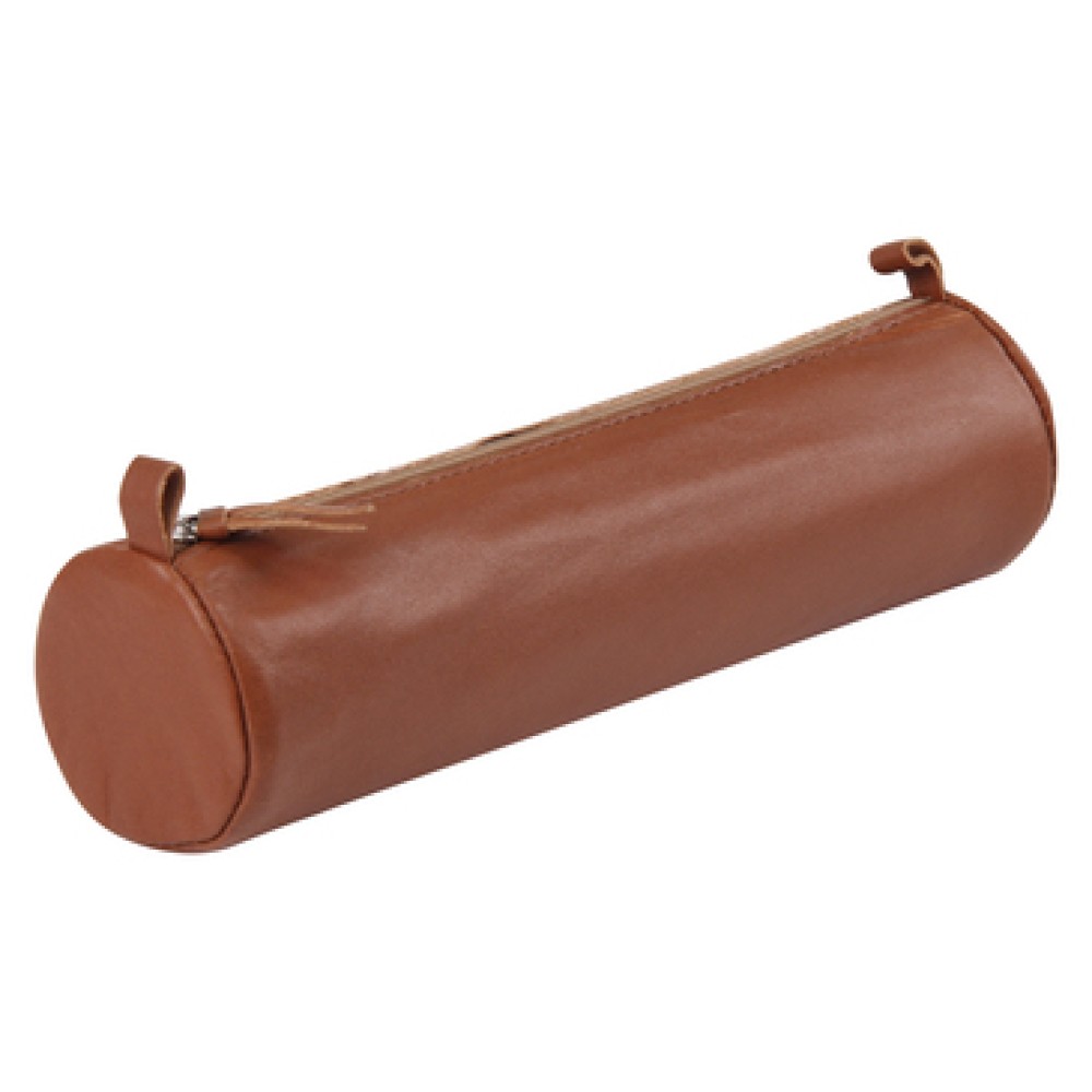 leather pencil cases brown | Clairefontaine
