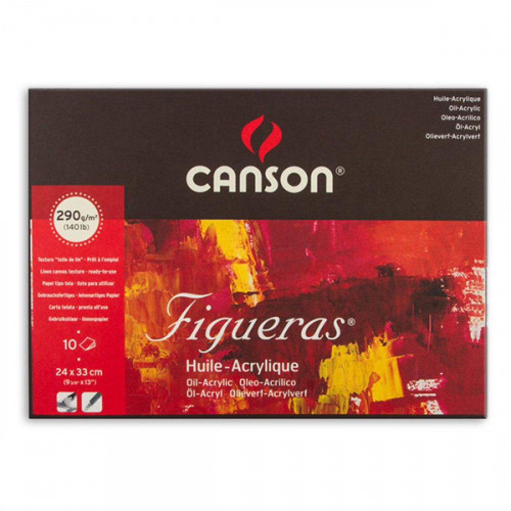 Figueras Oil & Acrylic Paper 24*33cm | Canson