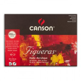 Canson : Figueras Oil & Acrylic Paper 24*33cm (10sheet)