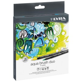 LYRA Aqua Brush Painters, Set of 24 Pens