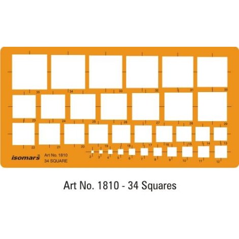 ISO SQUARE TEMPLATE 1810