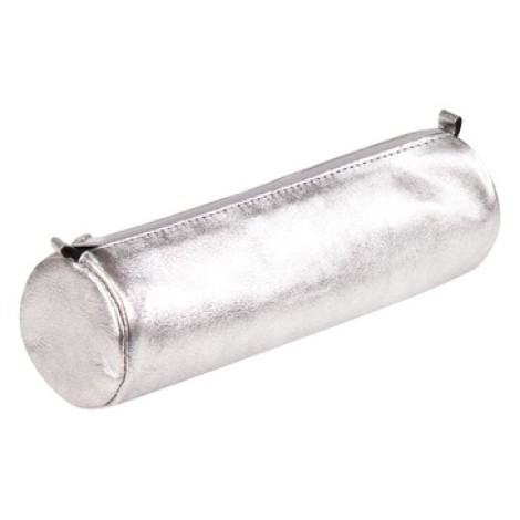 Leather Silver Pencil Cases | Clairefontaine