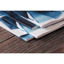 INDIGO by Clairefontaine  A5 high-gloss cover, lined - 64p