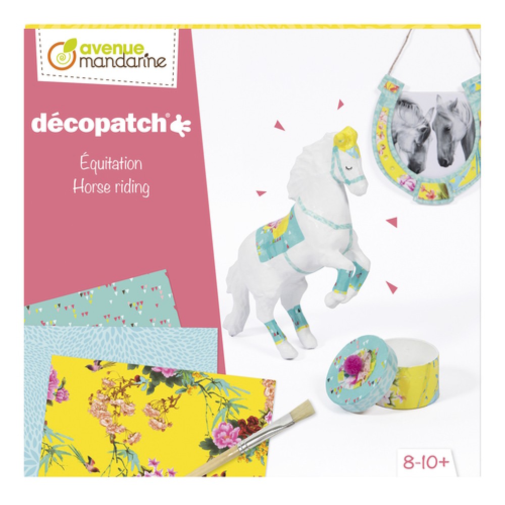 Decopatch Ceative Kids Horse Riding Kit