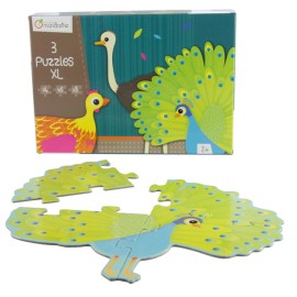  shaped puzzles, Feathered creatures