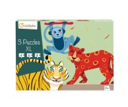XL Puzzles, Jungle hairy animals