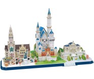 CubicFun 3D Puzzle for Adults Kids Bavaria Cityline Building