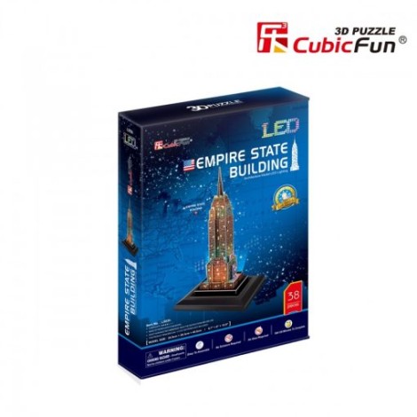 Empire State Building (U.S.A) CubicFun 3D Puzzle