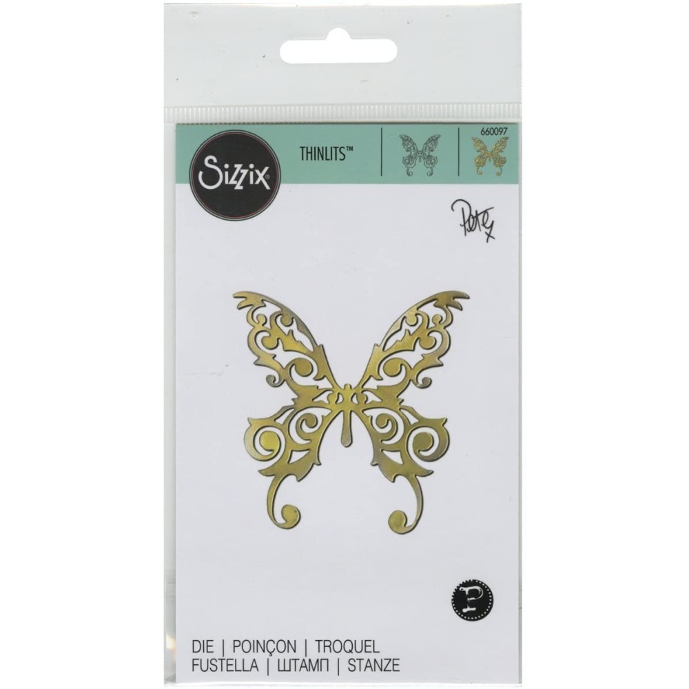  SIZZIX THINLITS BUTTERFLY 660097