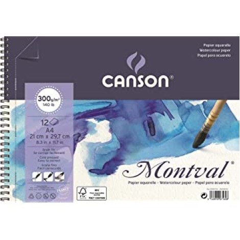 Montval Natural White Cold Pressed 21*29.7 cm | Canson