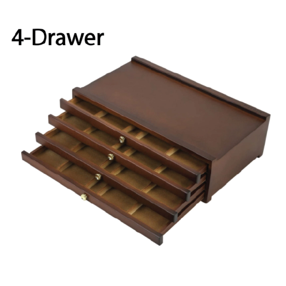 brown Drawer Wood Storage Box | Xpal