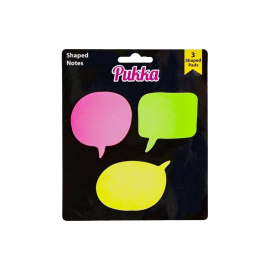 3 Shapes Sticky Notes | Pukka
