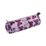 Pink Oval Pencil Case Butterfly | Clairefontaine