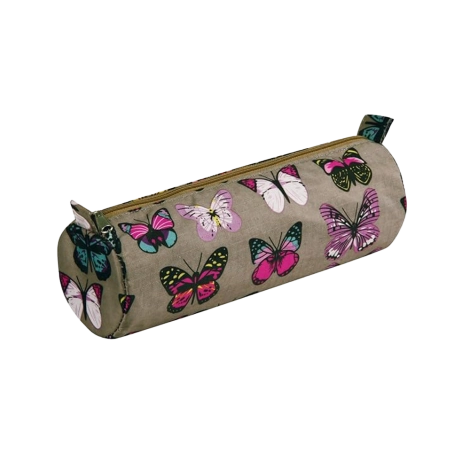 Oval Butterfly Pencil Case | Clairefontaine