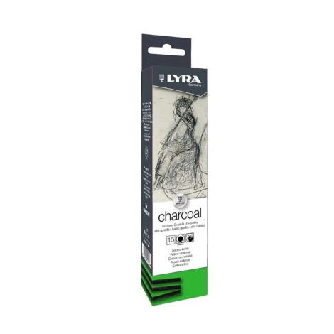 Charcoal Thin 15pcs | Lyra