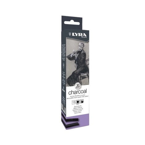 Willow Natural Charcoal 15pcs | Lyra