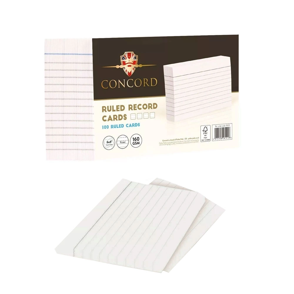 Ruled card 160 gsm| Concord