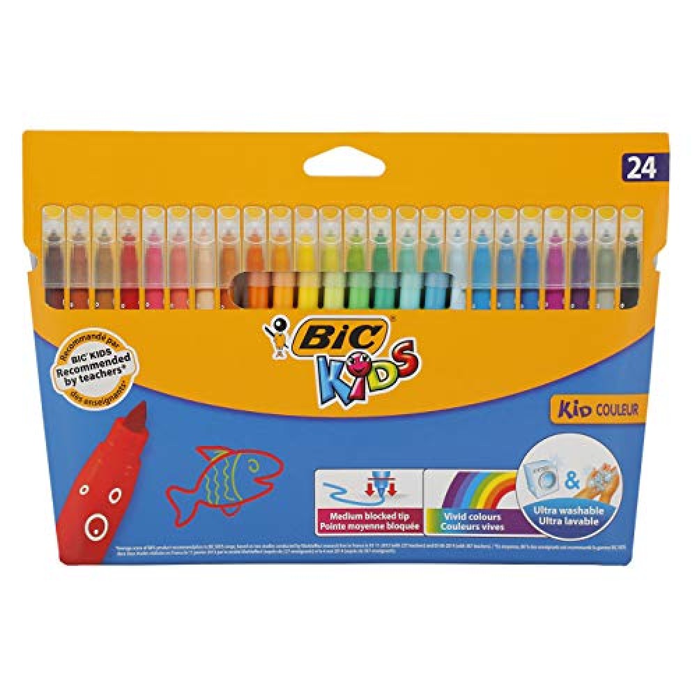 Kid Couleur Coloring set of 24 | bic