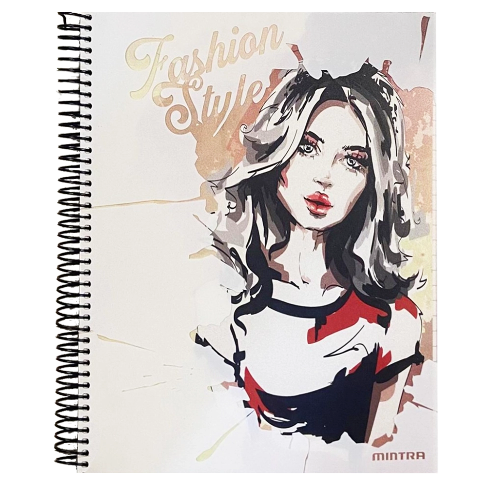 A4 Fashion Style Notebook | Mintra - Product Image