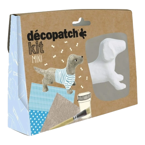 Dog Mini Kit Paper Mache | Decopatch