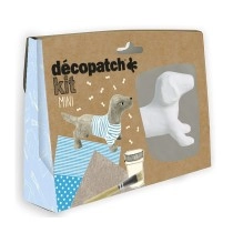 Dog Mini Kit Paper Mache | Decopatch