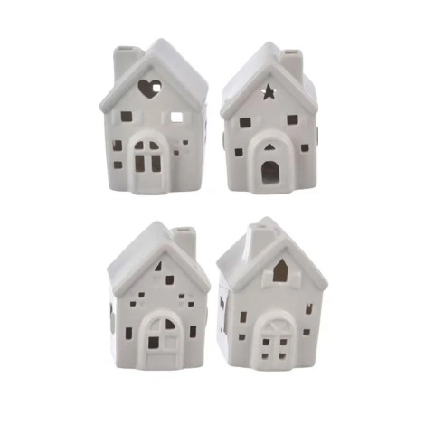 Mini LED Christmas Houses 8cm | Koopman