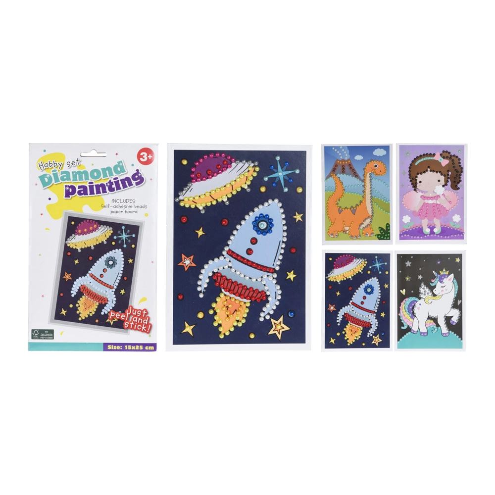 Diamond Painting for Kids 15×25 cm | Koopma - Product Image