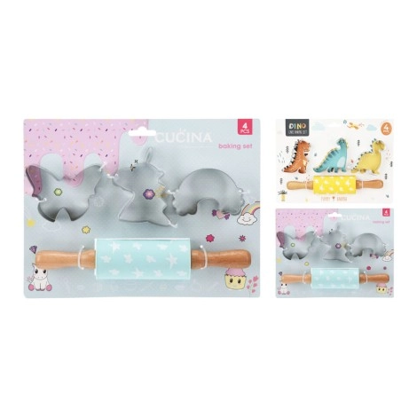 Kids Baking Set 4pcs Fun Design | Koopman