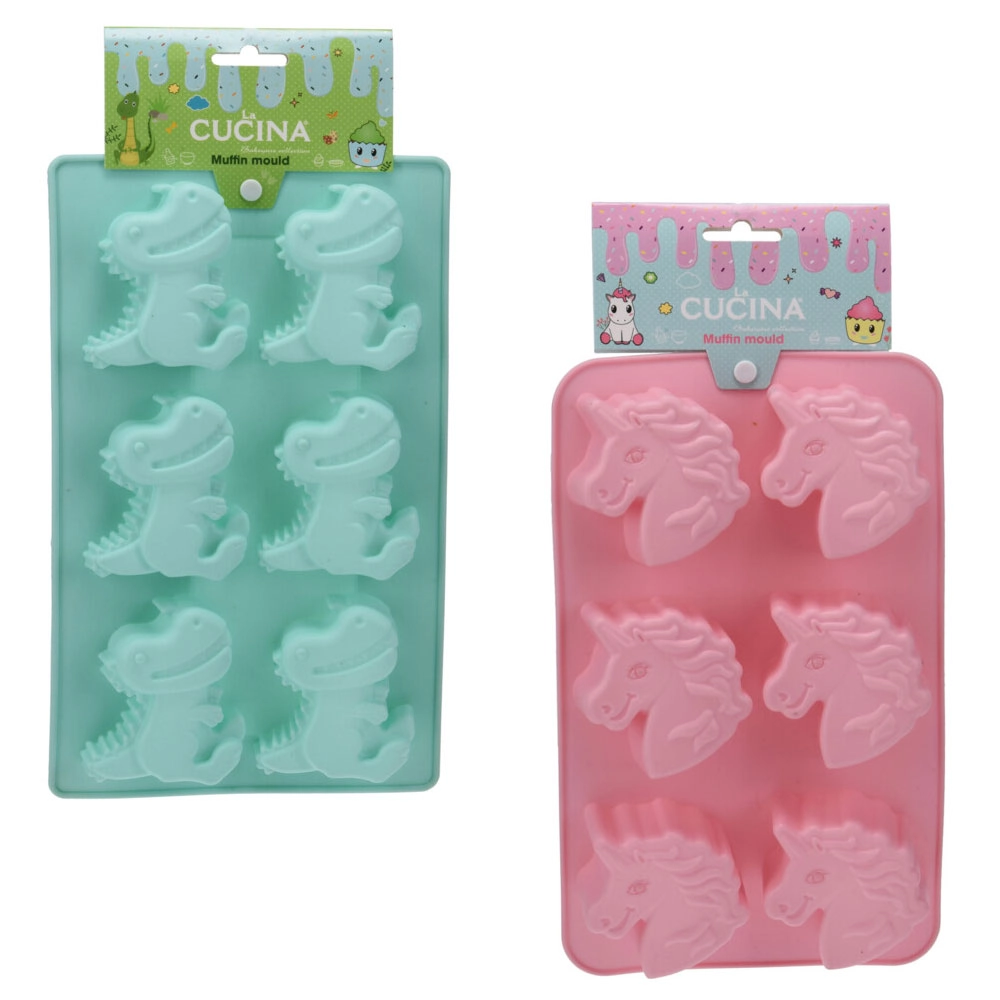 Silicone Muffin Molds for Kids | Koopman - Product Image