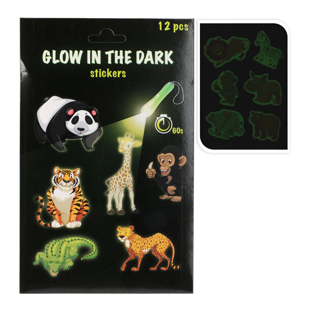 Glow in the Dark Stickers Material - Product Image