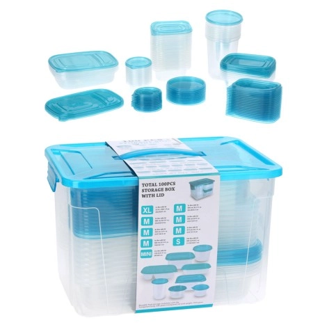 Storage Boxes Set 100pcs | Koopman