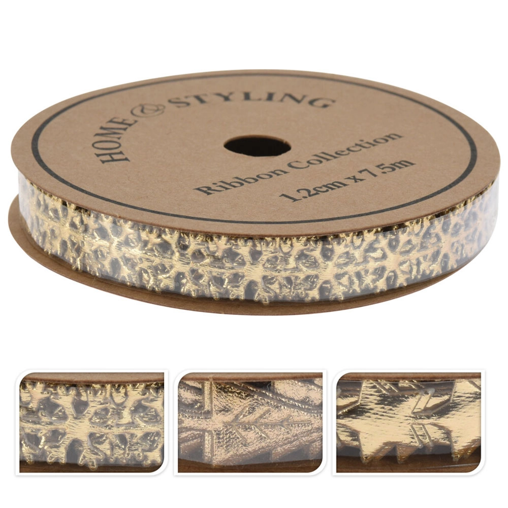 Gold Ribbon 12mm x 7.5m | Koopman