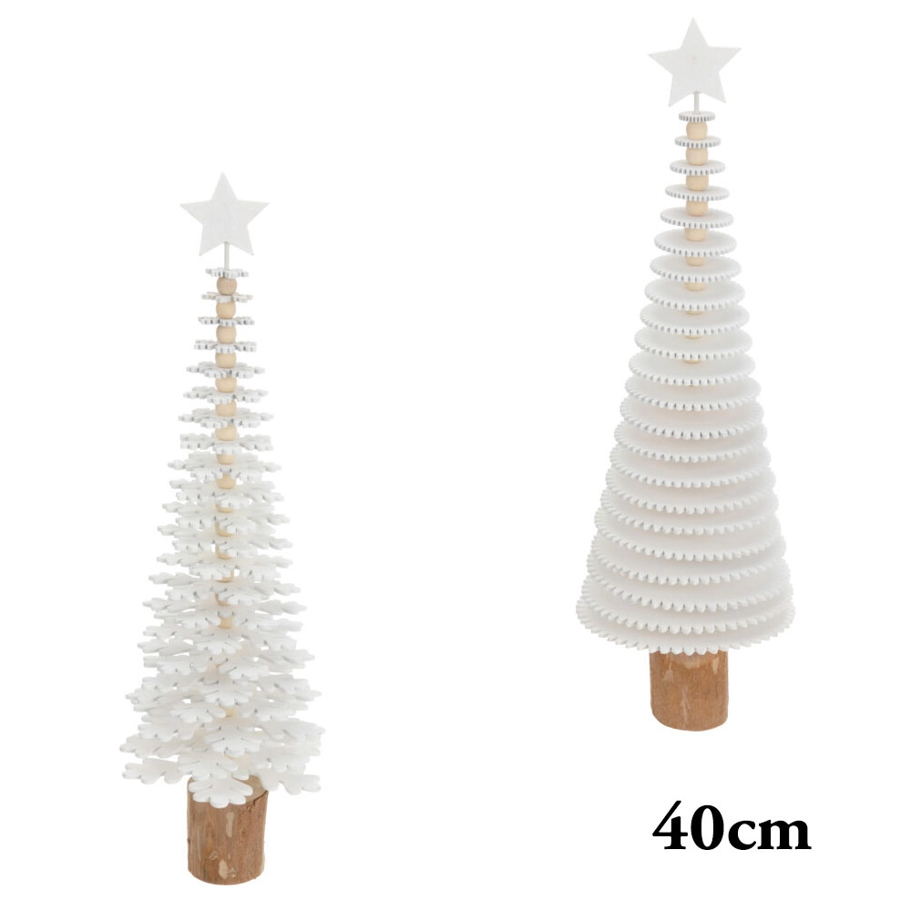 White Christmas Tree – 40cm | Koopman - Product Image