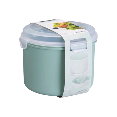 Lunchbox With Dressing Cup 3pcs | Koopman