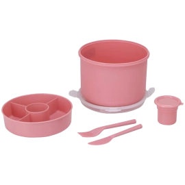 Lunchbox With Dressing Cup 3pcs | Koopman - Thumbnail 2