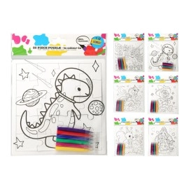 Colorable Puzzle  21×21cm - Thumbnail 1