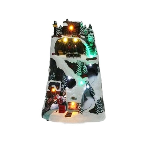 Illuminated Christmas Village 30cm | Koopman