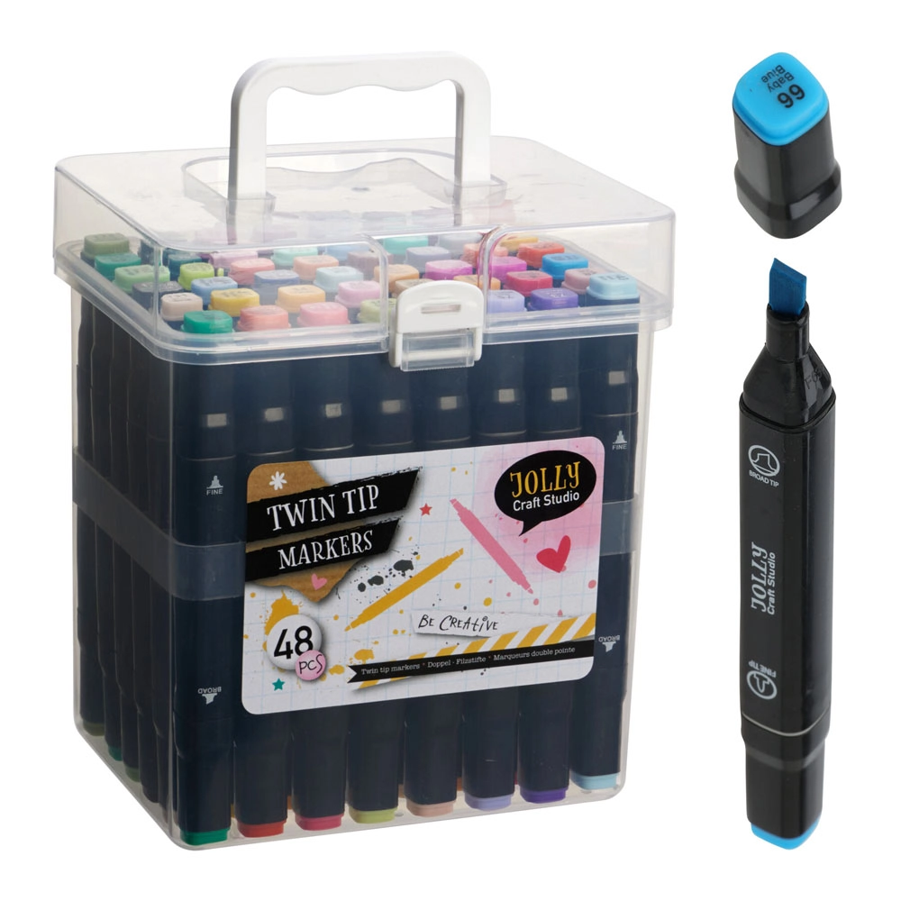 Duo Tip Markers Set 48 | Koooman
