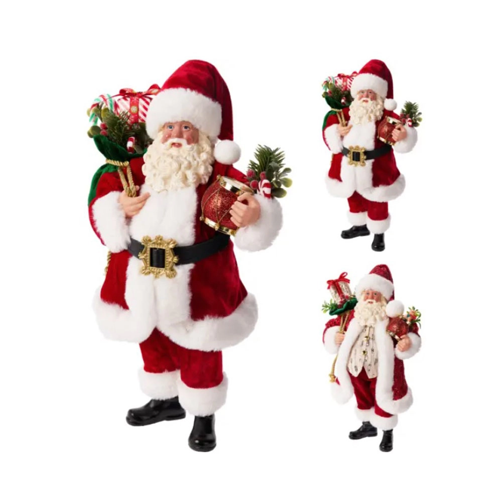 Standing Santa Figures 38cm | Koopman - Product Image