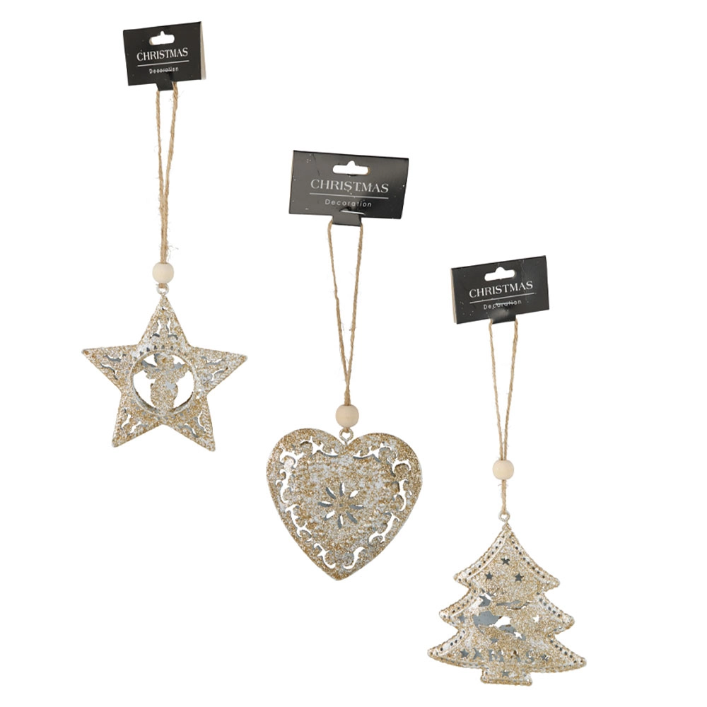 Assorted Hanging Ornaments for Christmas Tree | Koopman