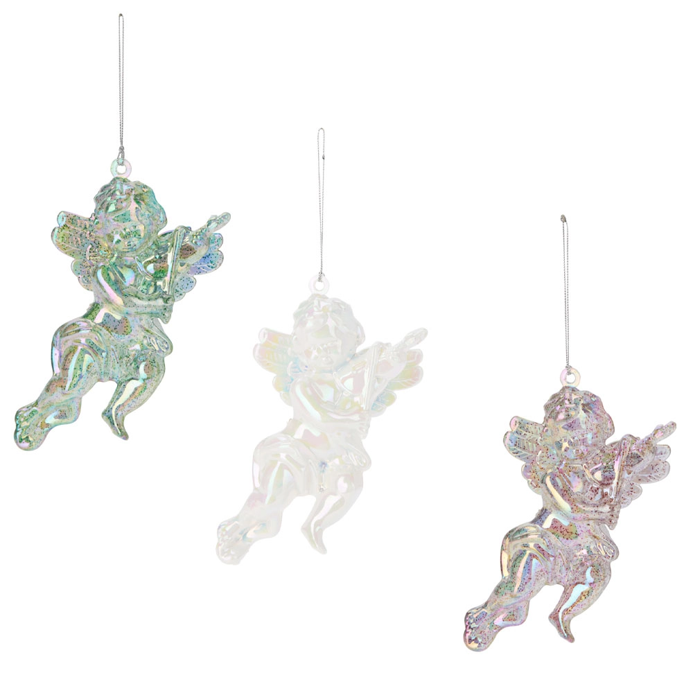 Angel Hanging Decoration 16cm – Set of 3 | Koopman - Product Image