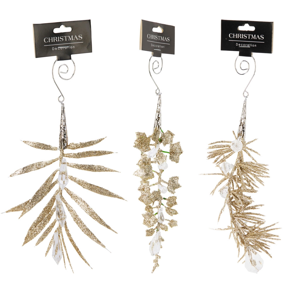 Leaf-Shaped Christmas Tree Ornament | Koopman