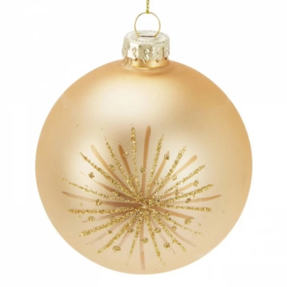 Glass Christmas Balls 80mm | Koopman