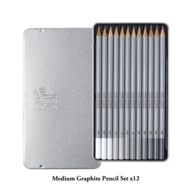 Graphite Pencil Set Of 12 | Winsor & Newton - Thumbnail 3