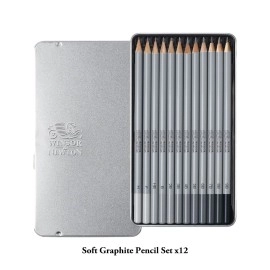 Graphite Pencil Set Of 12 | Winsor & Newton - Thumbnail 2