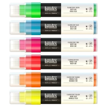 Acrylic Marker Fluorescents Set of 6 | Liquitex