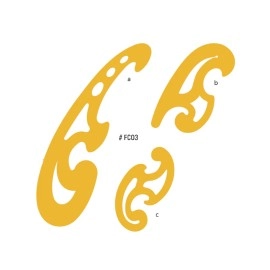 French Curve Set of 3 | Isomars