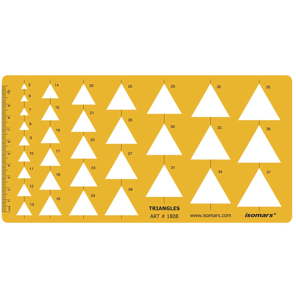 Triangle Shapes Template | Isomars 