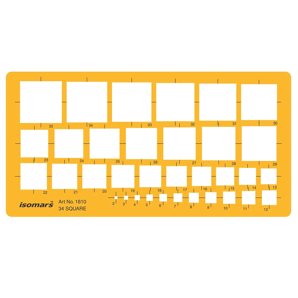 Square Shapes Template | Isomars